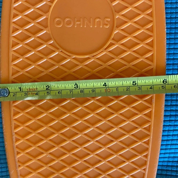 Vintage SUNHOO Orange Fish Mini Skateboard with Light Up Rainbow Wheels - Picture 7 of 13